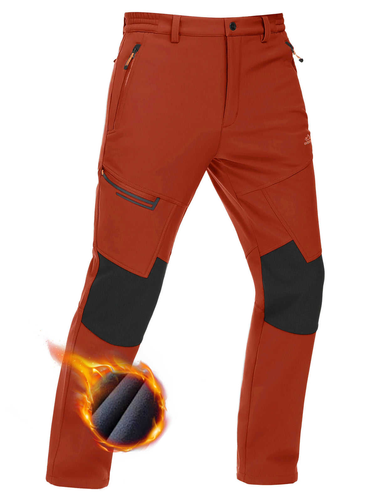 Pantalon softshell doublé polaire homme
