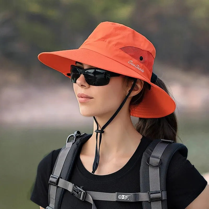 Chapeau respirant été