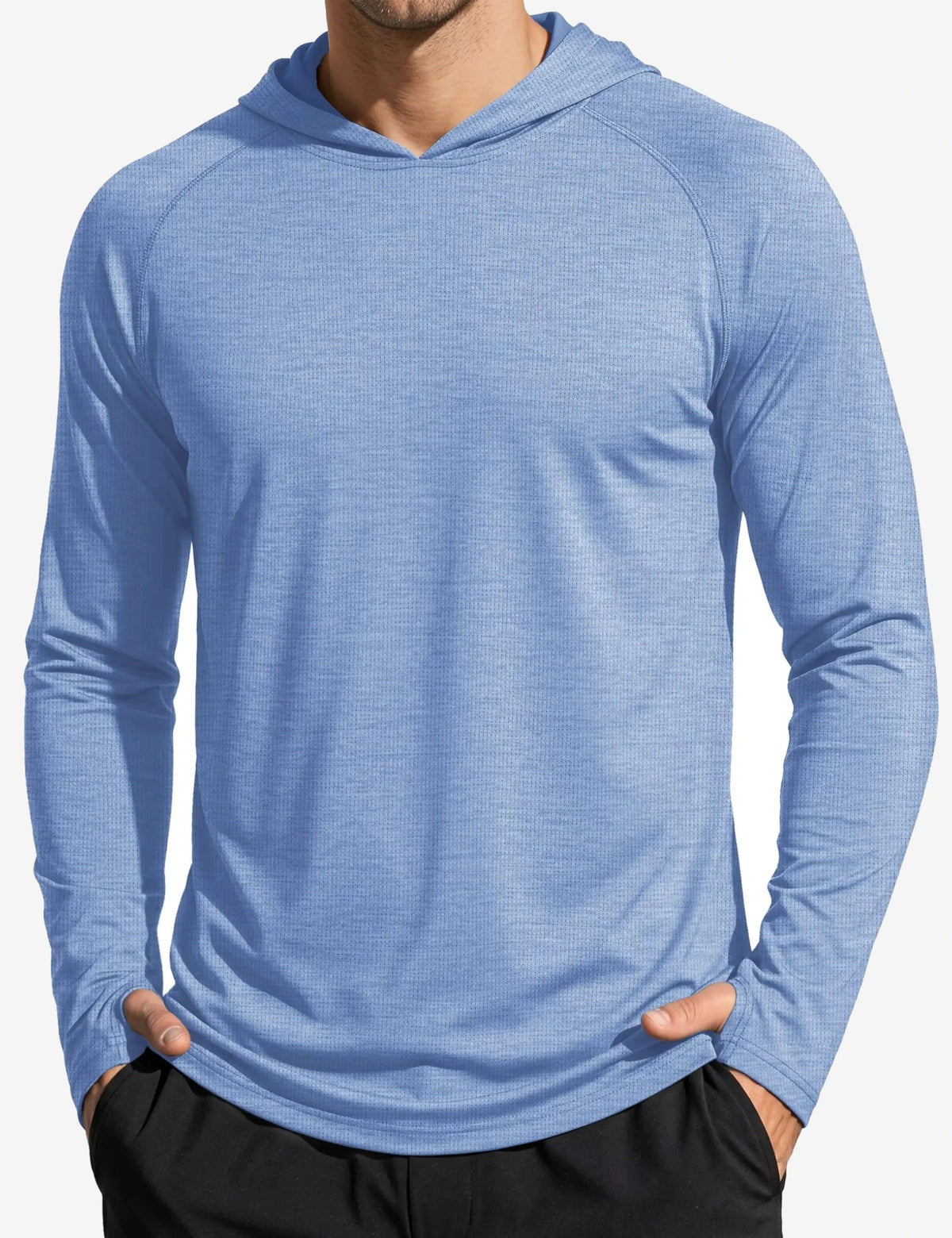 Haut anti-UV UPF 50+ à capuche homme