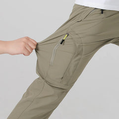 Pantalon de trekking extensible homme à poches zippées