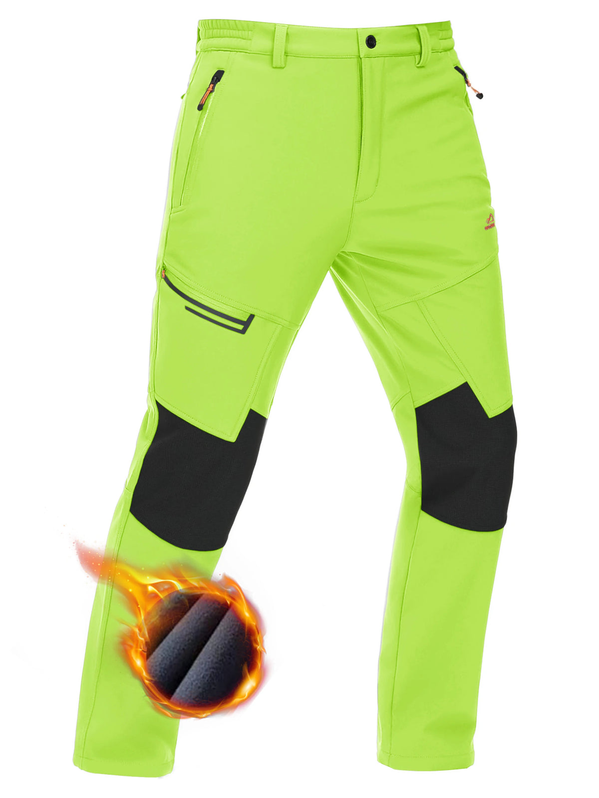 Pantalon softshell doublé polaire homme