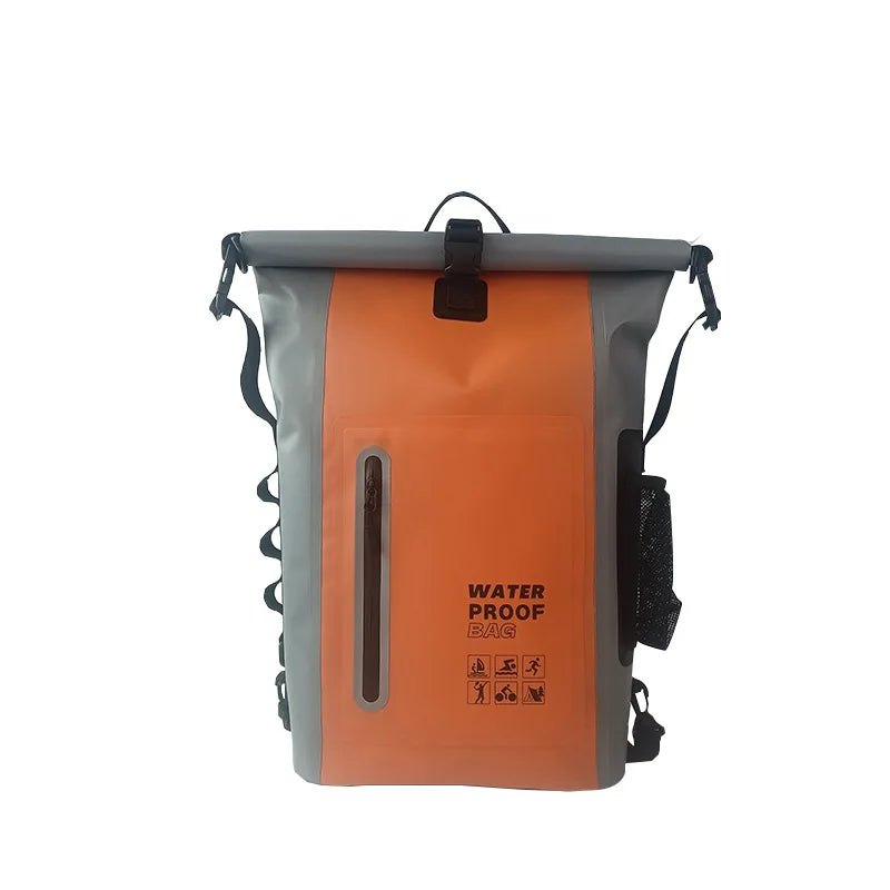 Sac à dos étanche 25 L en PVC 500D