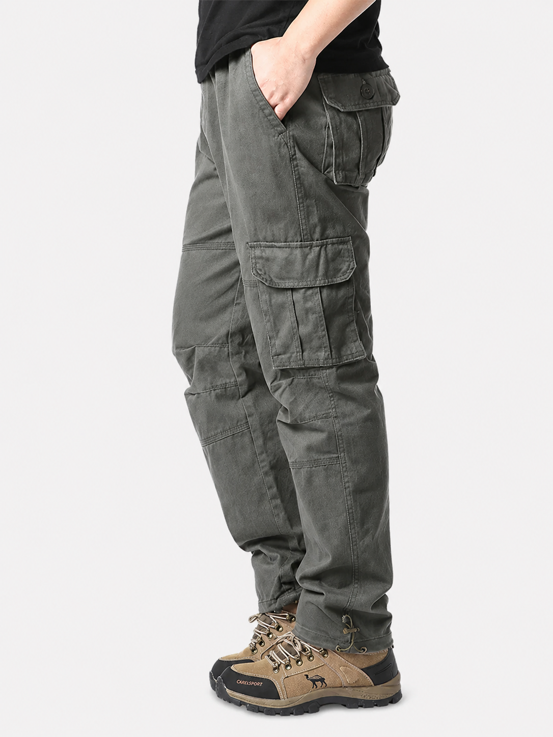 Pantalon cargo de randonnée homme