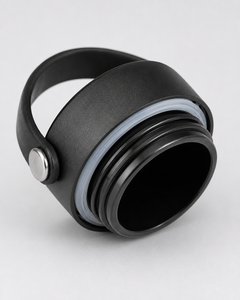 Gourde acier inoxydable + tasse intégrée