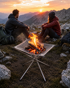 Support de feu de camp pliable – Formats M/L