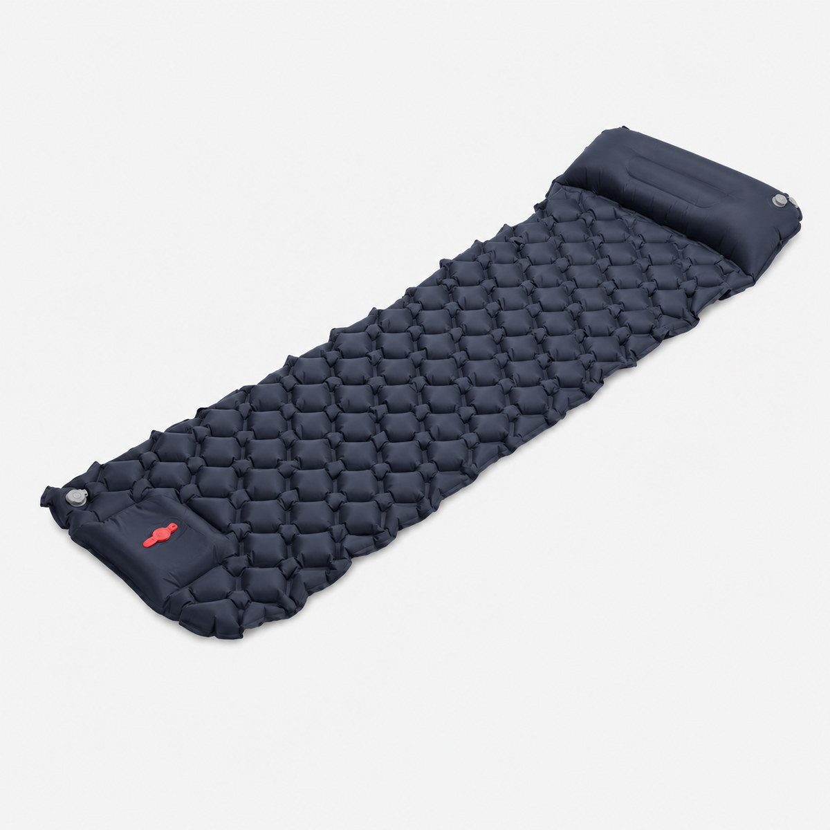 Matelas gonflable 1 personne + coussin intégré