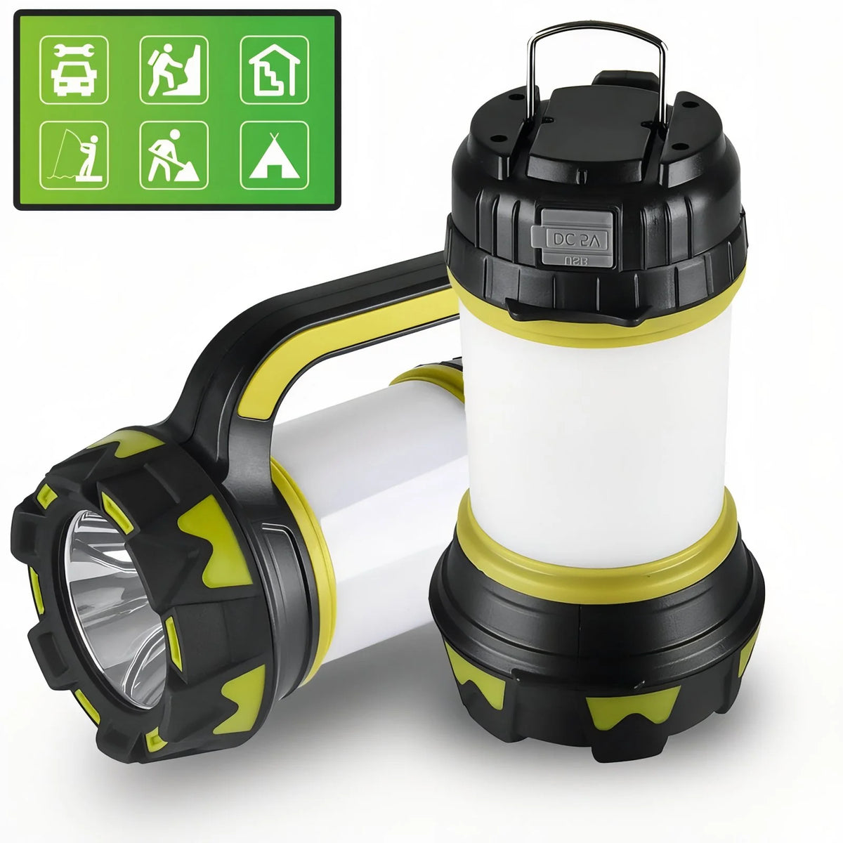 Lampe torche LED 100W
