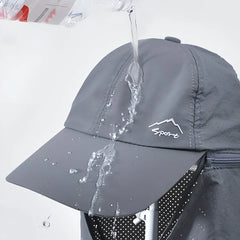 Chapeau randonnée protection nuque