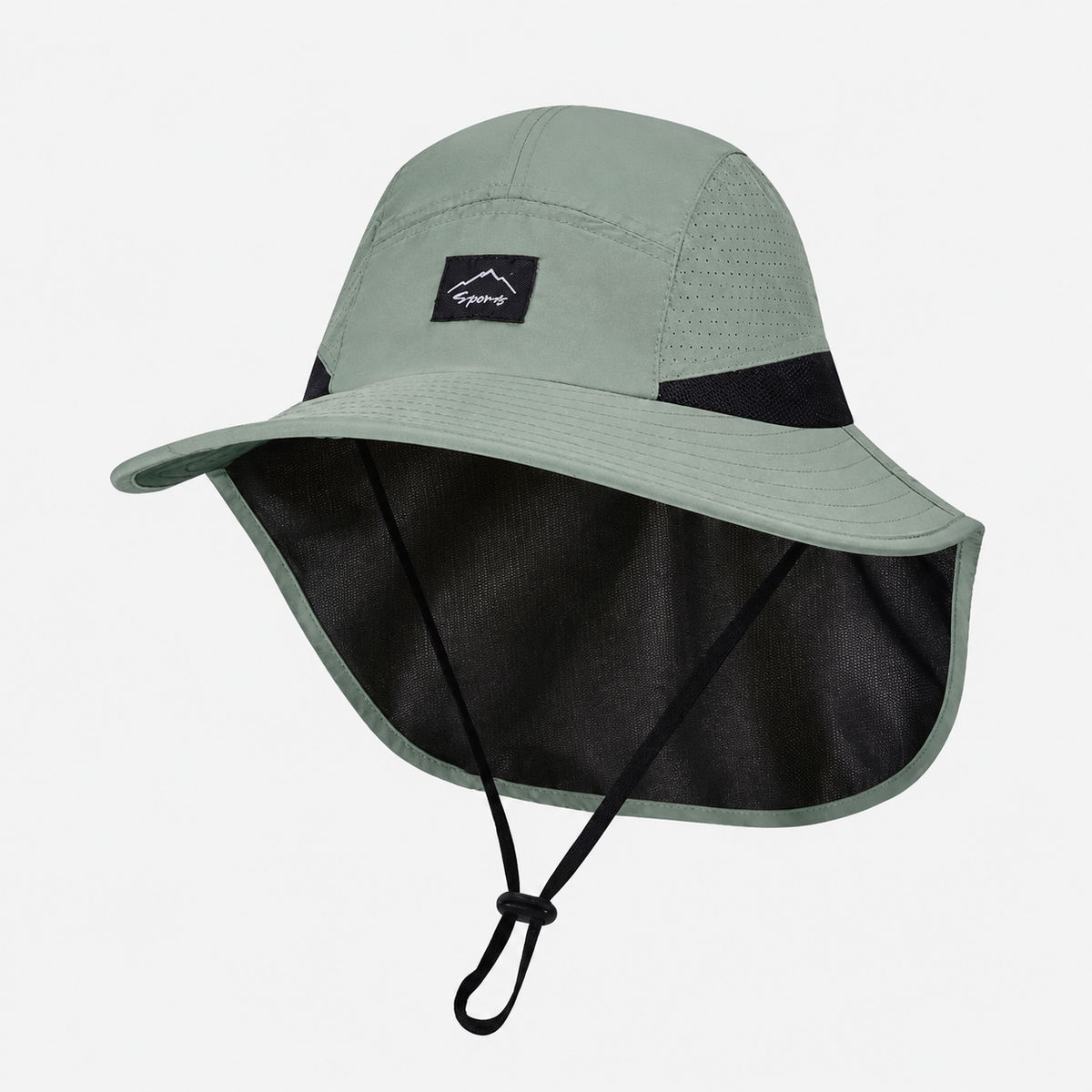 chapeau randonnée rabat de nuque