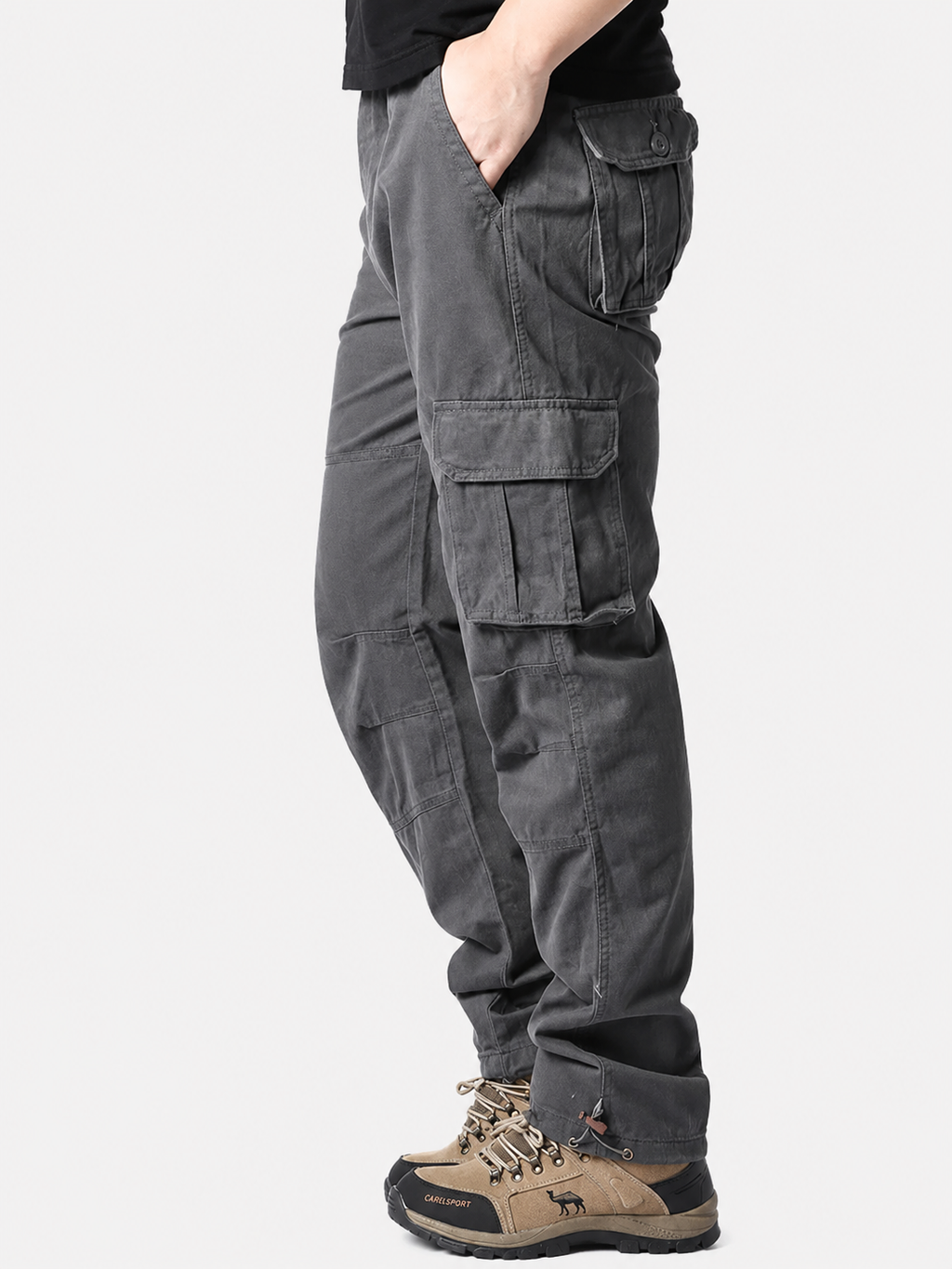 Pantalon cargo de randonnée homme