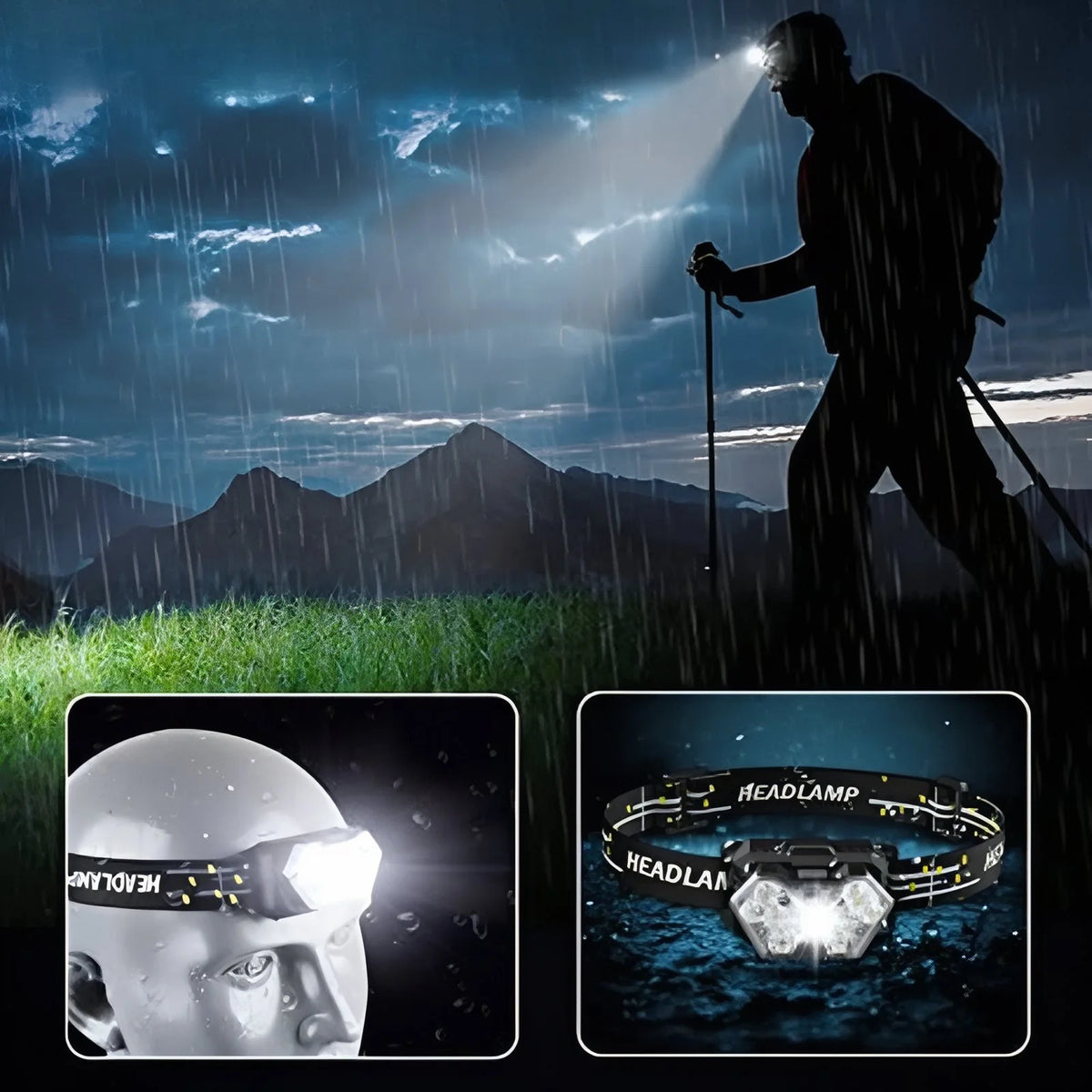 Lampe frontale LED puissantes