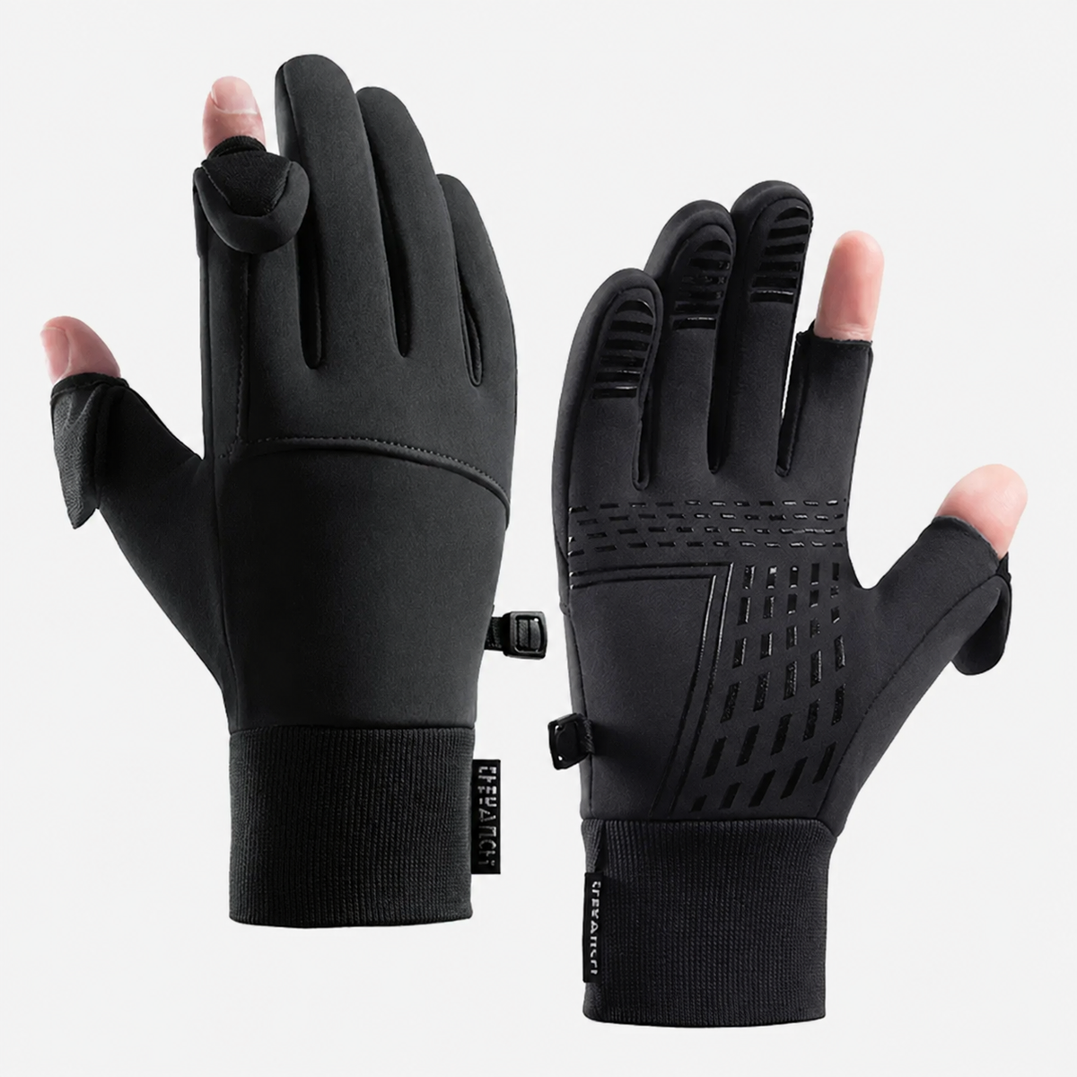 Gants de randonnée à doigts coupés tactiles