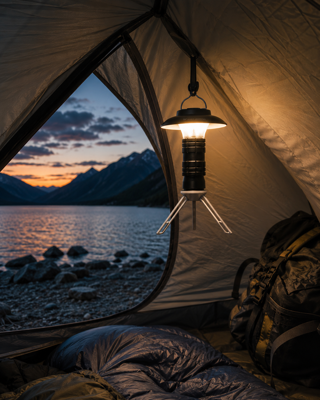 Lampe de camping 3 en 1