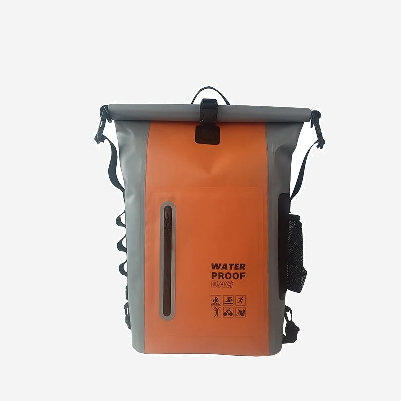 Sac à dos étanche 25 L en PVC 500D