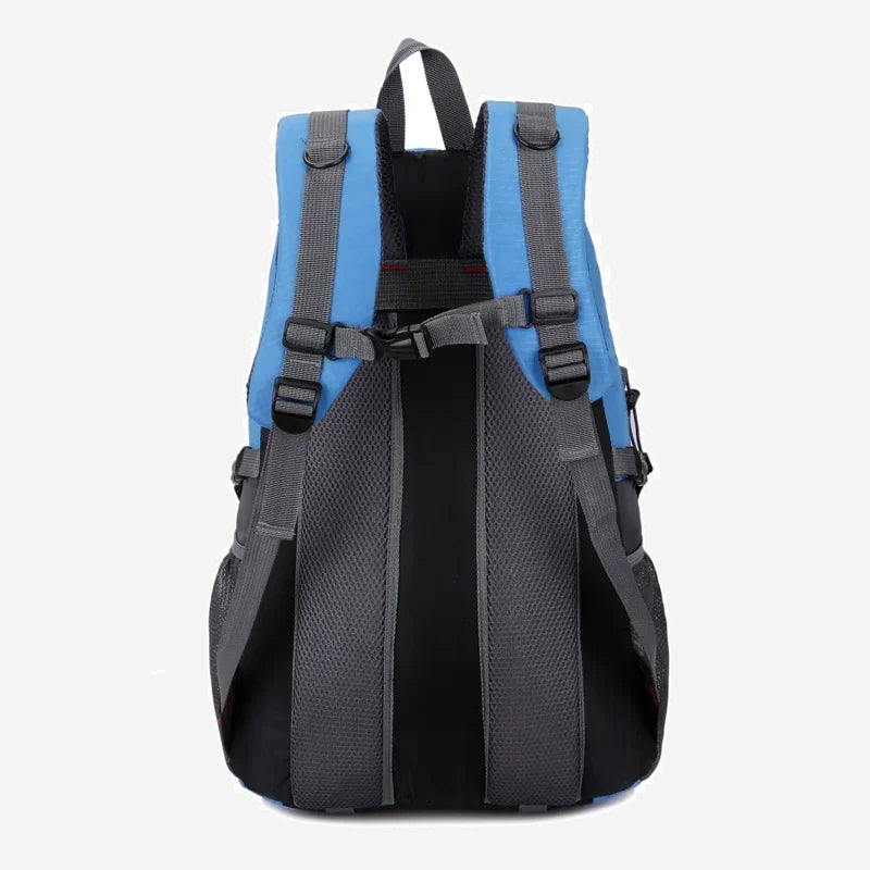 Sac à dos de randonnée en nylon avec housse de pluie