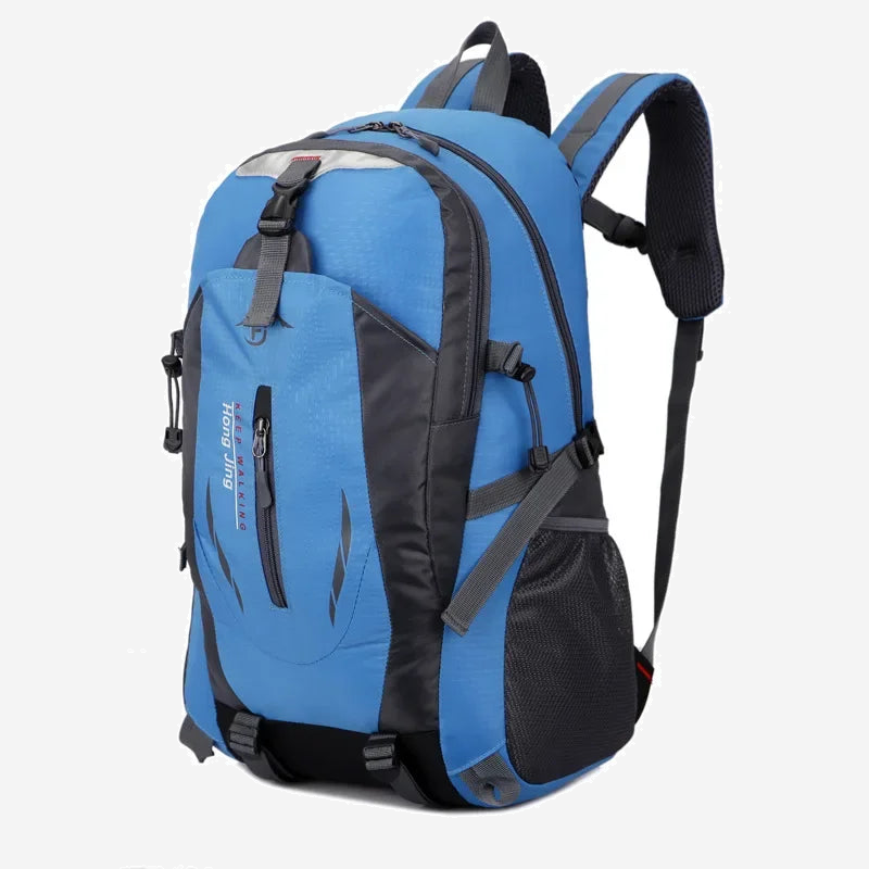 Sac à dos de randonnée en nylon avec housse de pluie