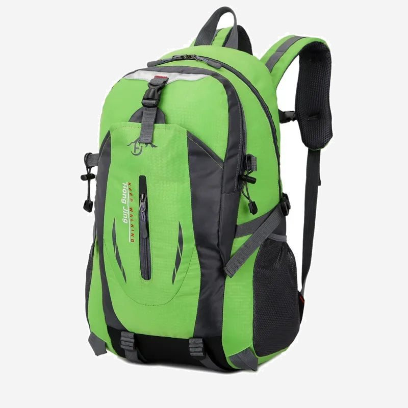 Sac à dos de randonnée en nylon avec housse de pluie