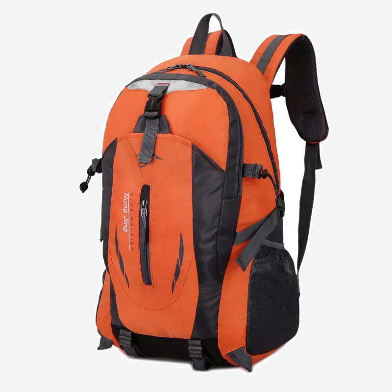 Sac à dos de randonnée en nylon avec housse de pluie