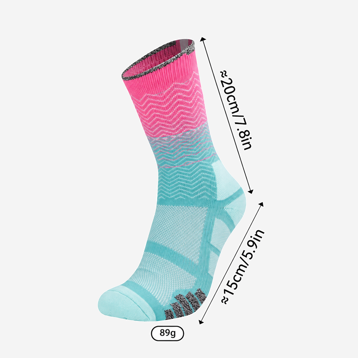 Chaussettes de randonnée femme rembourrées
