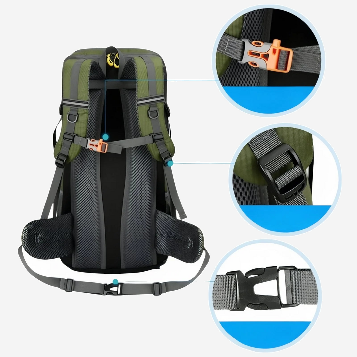 Sac à dos de voyage 50 L