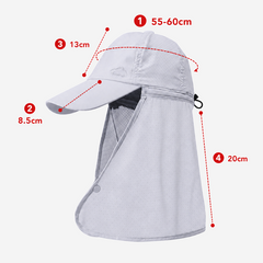 Chapeau randonnée protection nuque