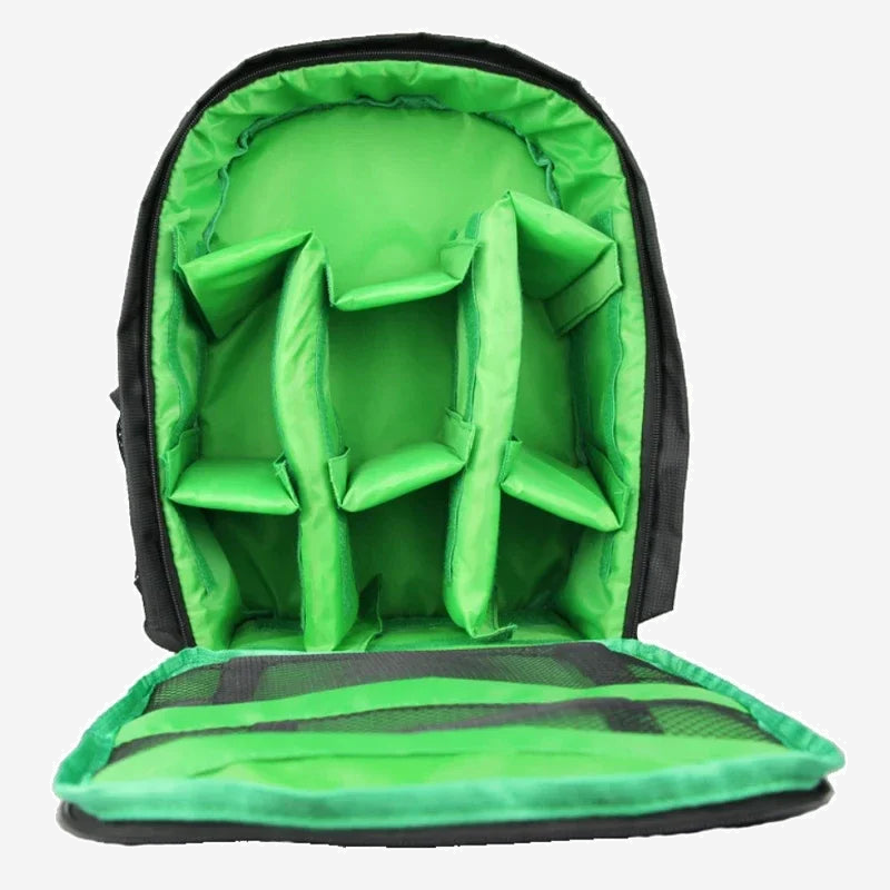 Sac à dos photo rembourré pour appareil et objectifs