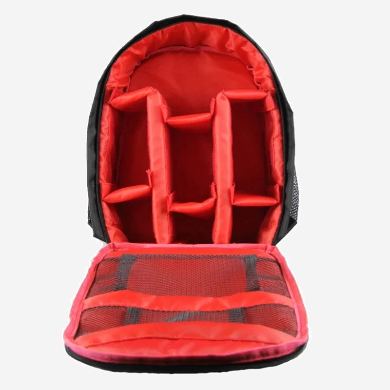 Sac à dos photo rembourré pour appareil et objectifs