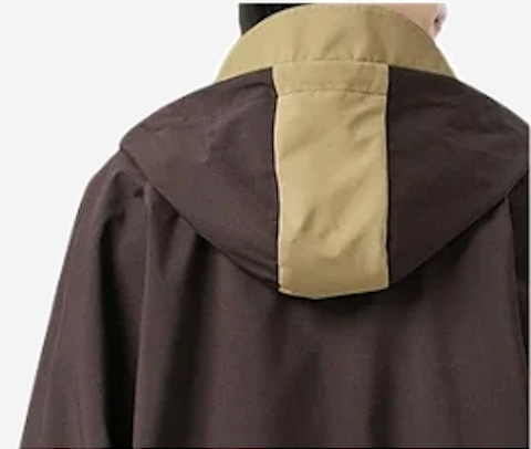 Veste de randonnée imperméable à capuche