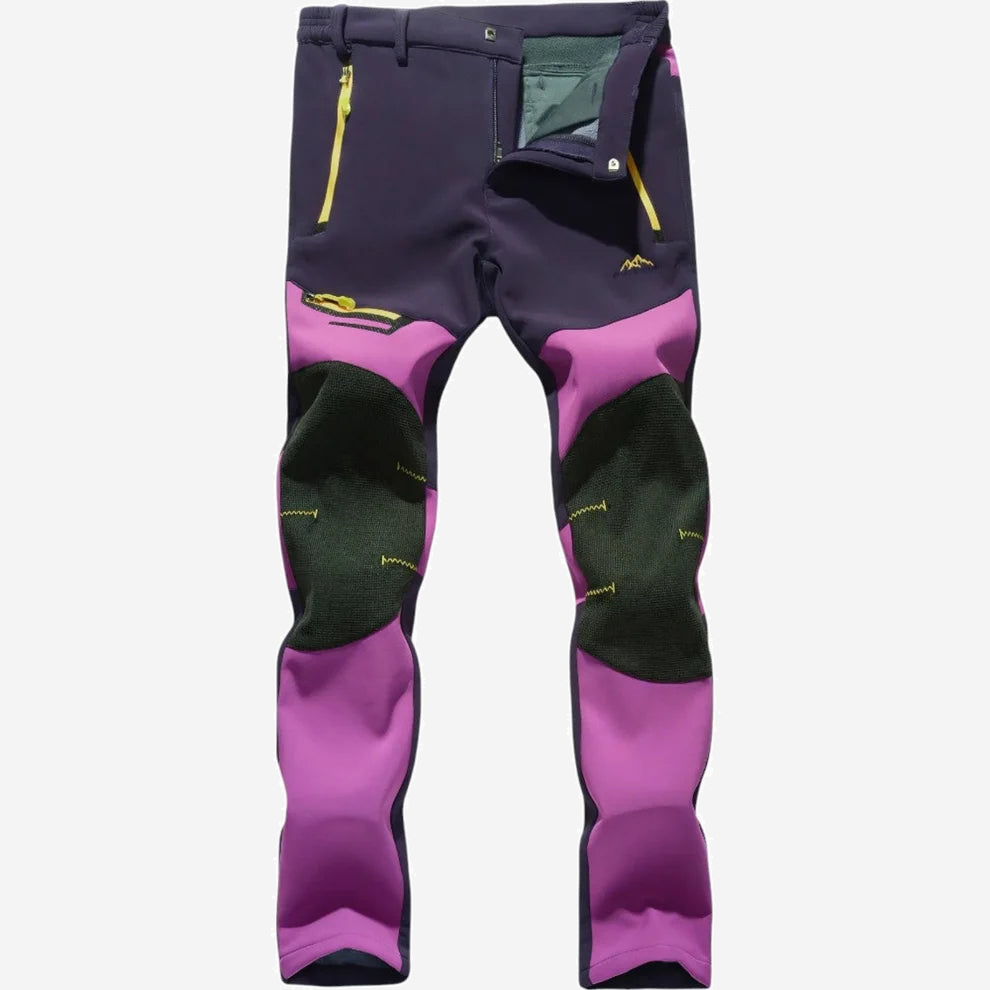 Pantalon de randonnée femme déperlant et coupe-vent
