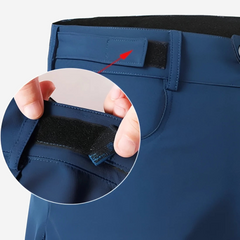 Bermuda de randonnée homme à taille réglable