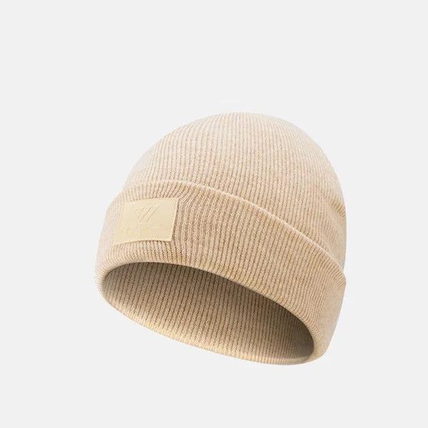 Bonnet à revers en laine mérinos