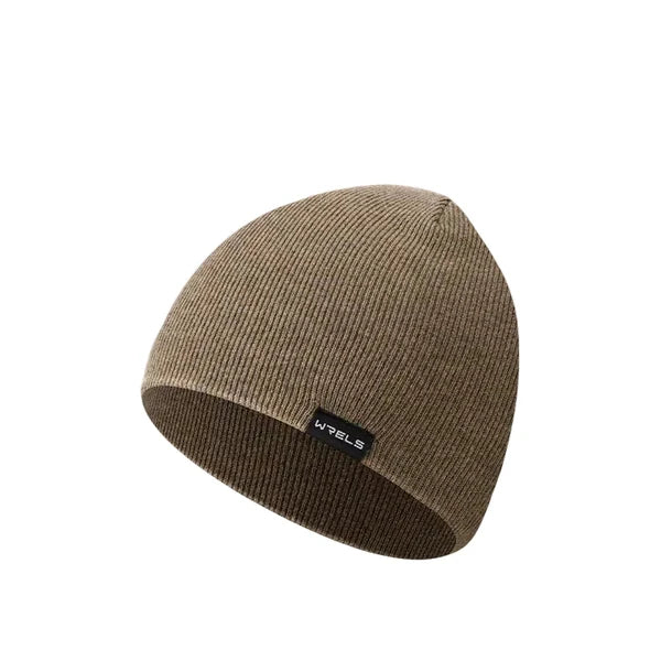 Bonnet en maille côtelée laine mérinos et coton