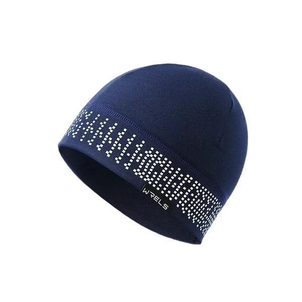 Bonnet de sport à motifs réfléchissants doublé polaire
