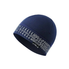 Bonnet de sport à motifs réfléchissants doublé polaire