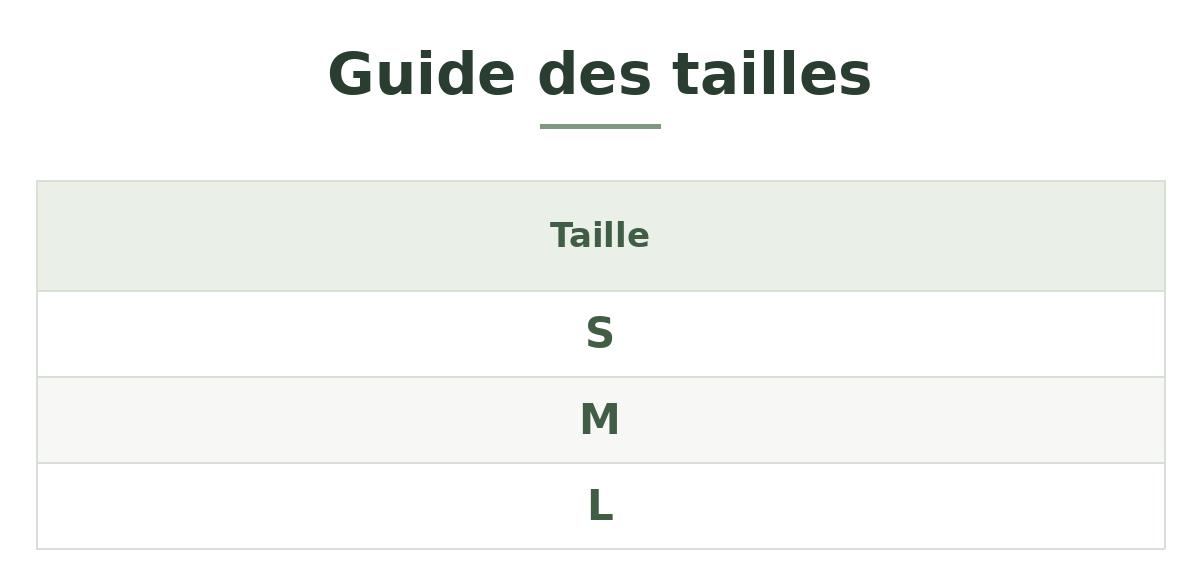Guide des tailles — Chaussettes de randonnée respirantes mi-mollet Image