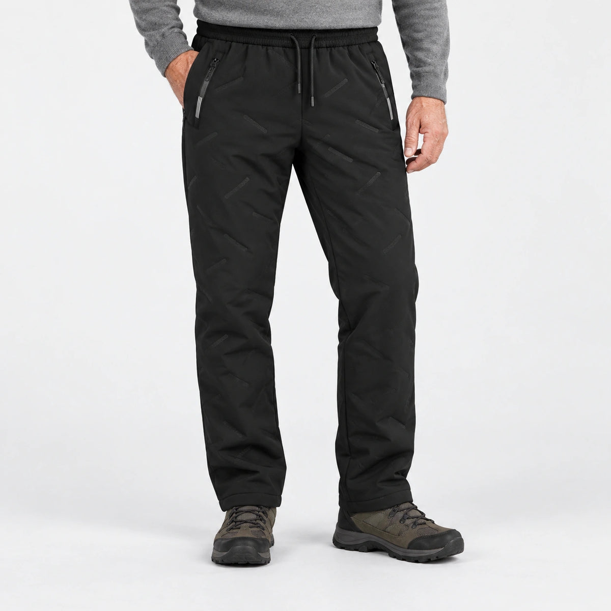 Pantalon polaire chaud homme — Pantalon porté en extérieur