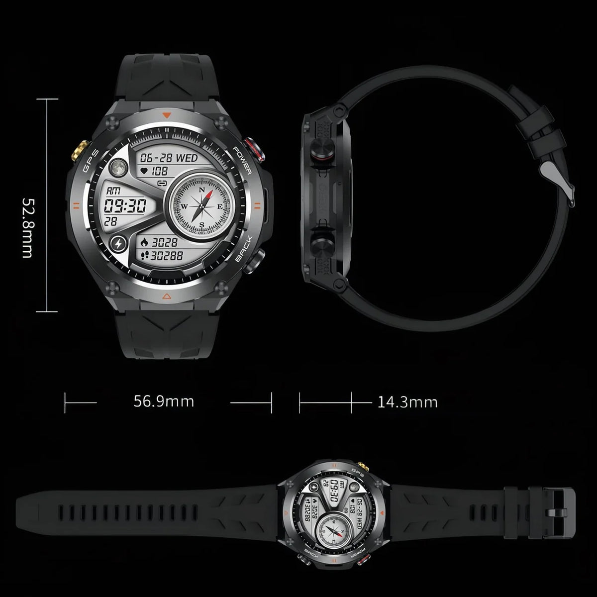 Montre GPS randonnée